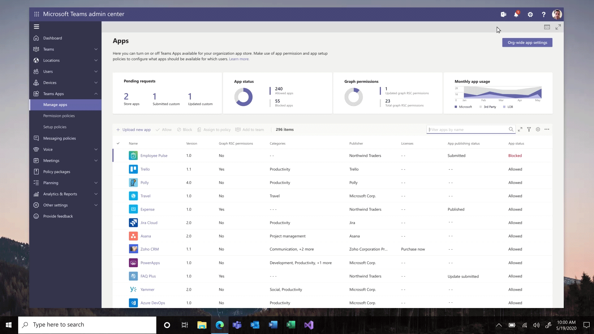 What is new in Microsoft Teams Platform at Microsoft Build 2020 Streamlining-Publish.gif
