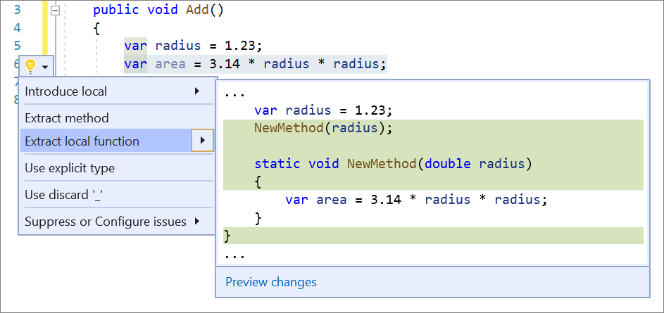Visual Studio 2019 version 16.5 is now available stringinterpolations.png