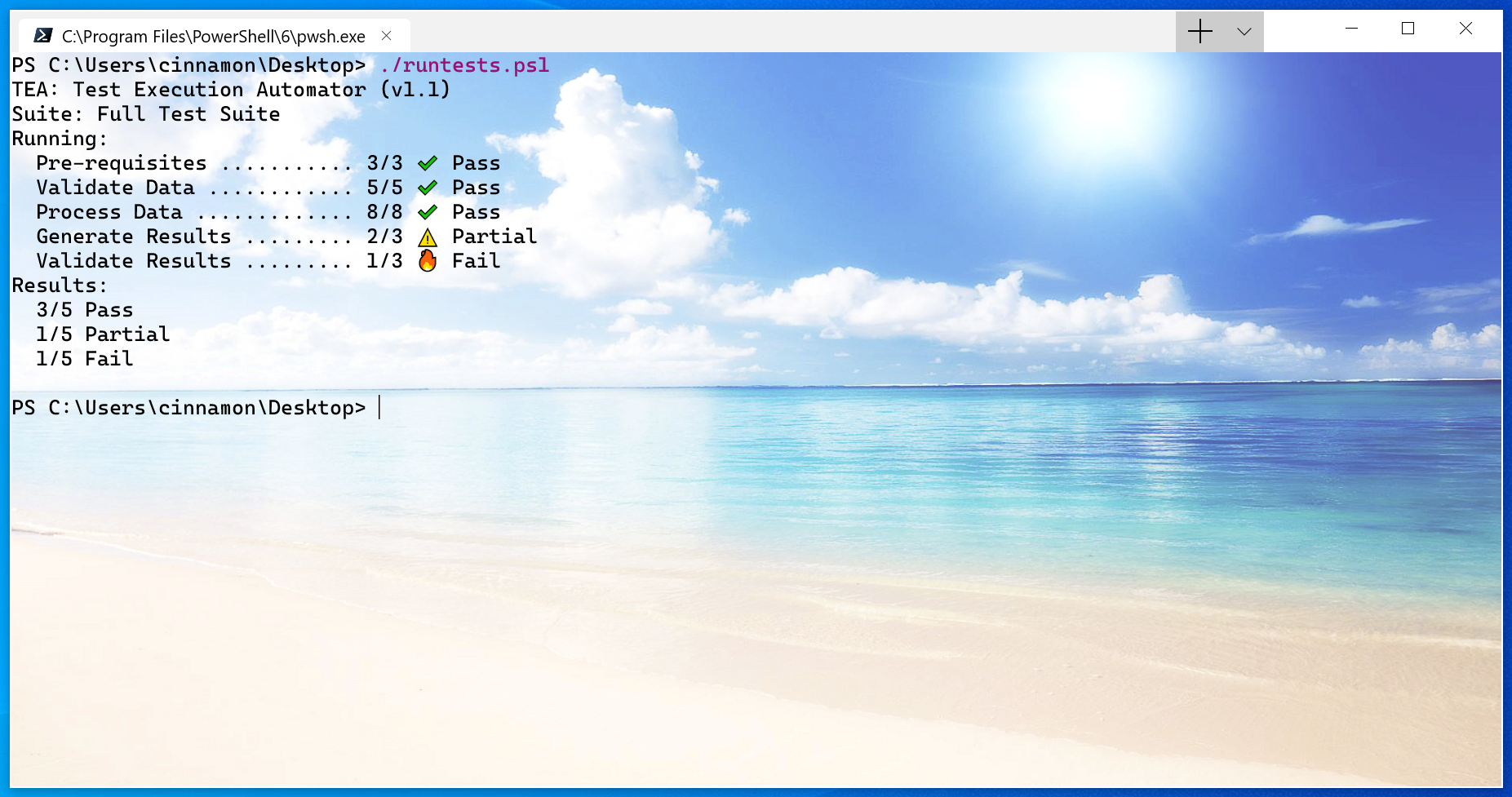 Windows Terminal app now available in Microsoft Store for Windows 10 summer-background.png