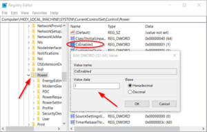 Surface Pro 7 hibernates or keeps turning off randomly Surface-Pro-7-Registry-Key-change-300x191.png