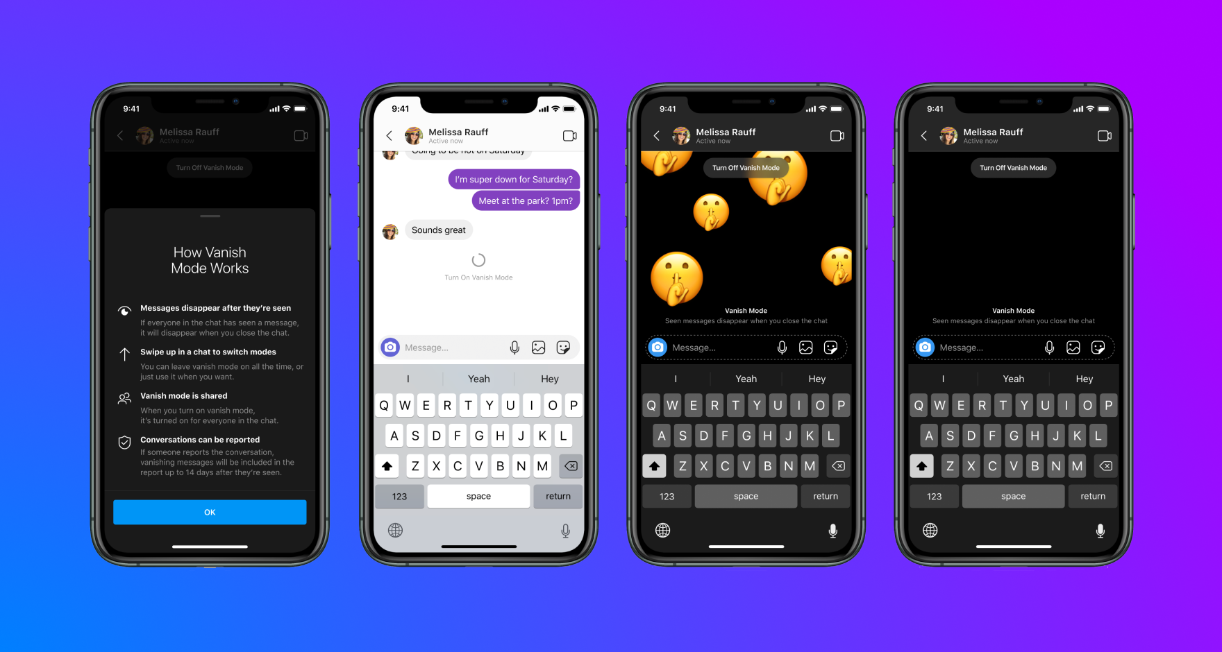 Facebook introduces Vanish Mode for Messenger and Instagram Swipe-Gesture-7.png