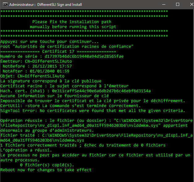 SignTool Error: No certificates were found that met all the given criteria. swq4.png