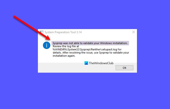 Sysprep was not able to validate your Windows installation Sysprep-error.jpg