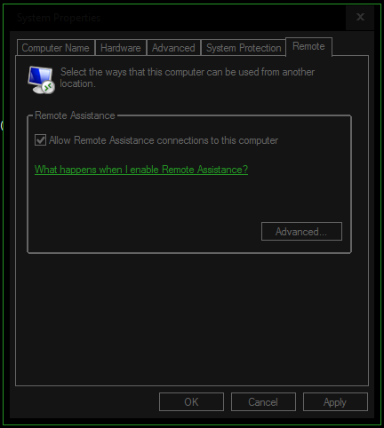I want to connect my work laptop,  Windows 10 with my home desktop, Windows 11 to share and... sysprops-png.png