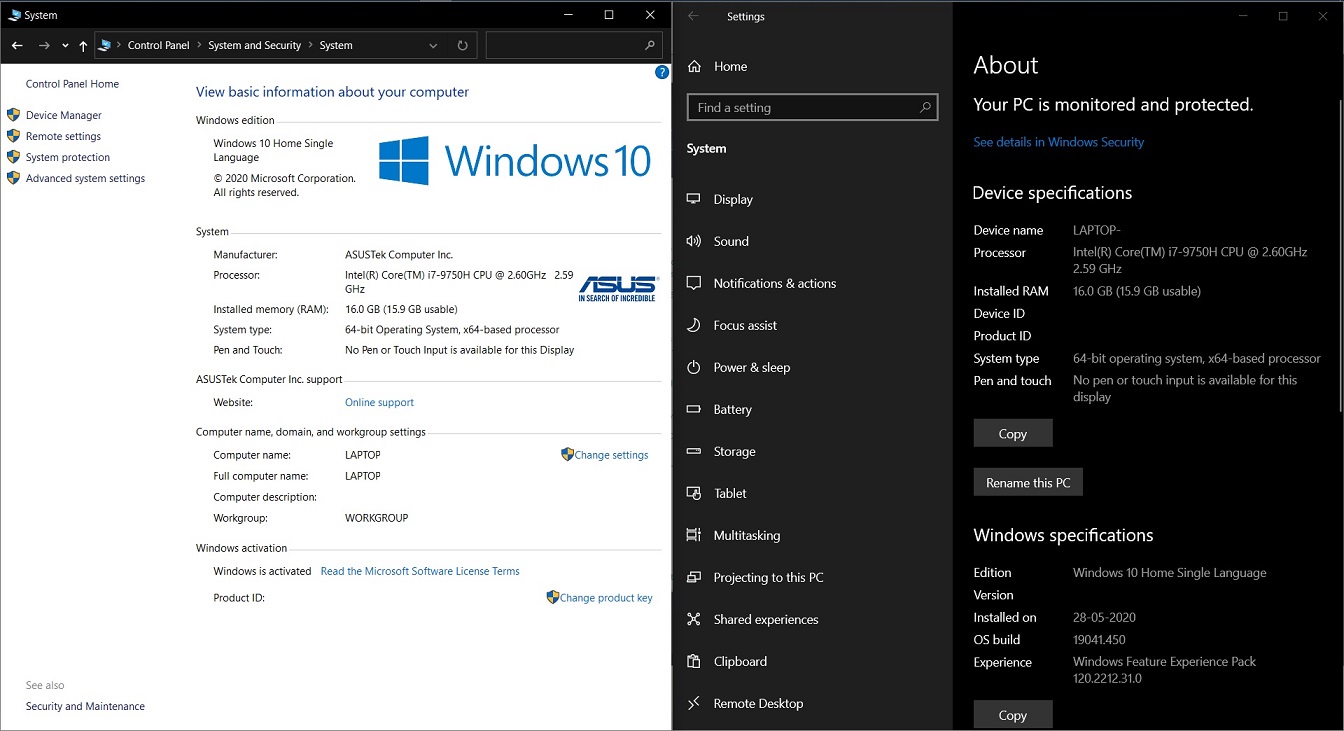 The Windows 10 Control Panel modernization continues System-applet.jpg