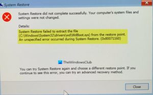 System restore failed to extract the file, error 0x80071160 System-restore-failed-to-extract-the-file-0x80071160-1-300x187.jpg