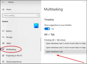 How to disable displaying of Edge tabs in Alt+Tab in Windows 10 systems-multi-tasking-300x222.png