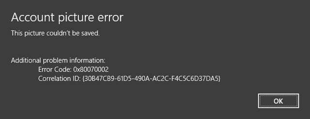 Hey guys! Is there any way I can fix that issue to change my profile picture? t2ojzwkcyjr81.png