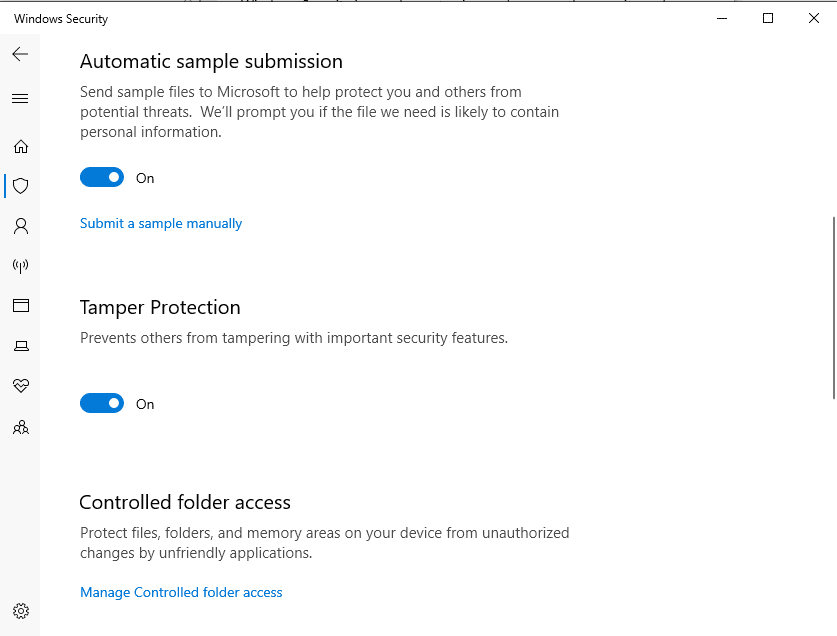 Windows 10 1903: Windows Defender Antivirus gets Tamper Protection feature tamper-protection-windows-10.png