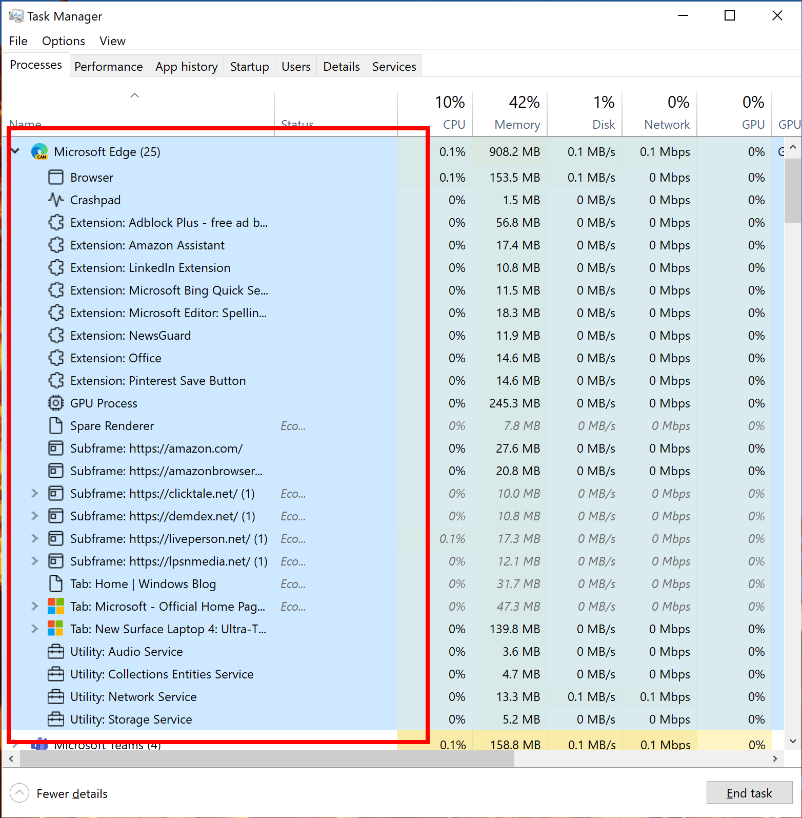 Windows Task Manager gets better Edge process classifications and new Eco mode task-manager-edge.png
