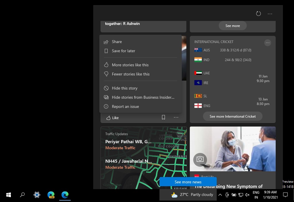 Windows 10’s taskbar feed feature update released, but not for everyone Taskbar-newsfeed.jpg
