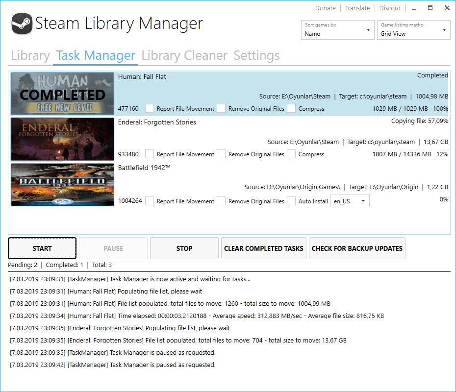why is my libraries all messed up after the latest updates? TaskManagerTab.png