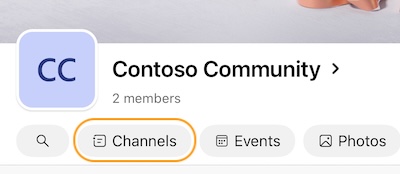Why is support not available? December 3, 2024 Teams_Mobile_Channels_entrypoint.jpg