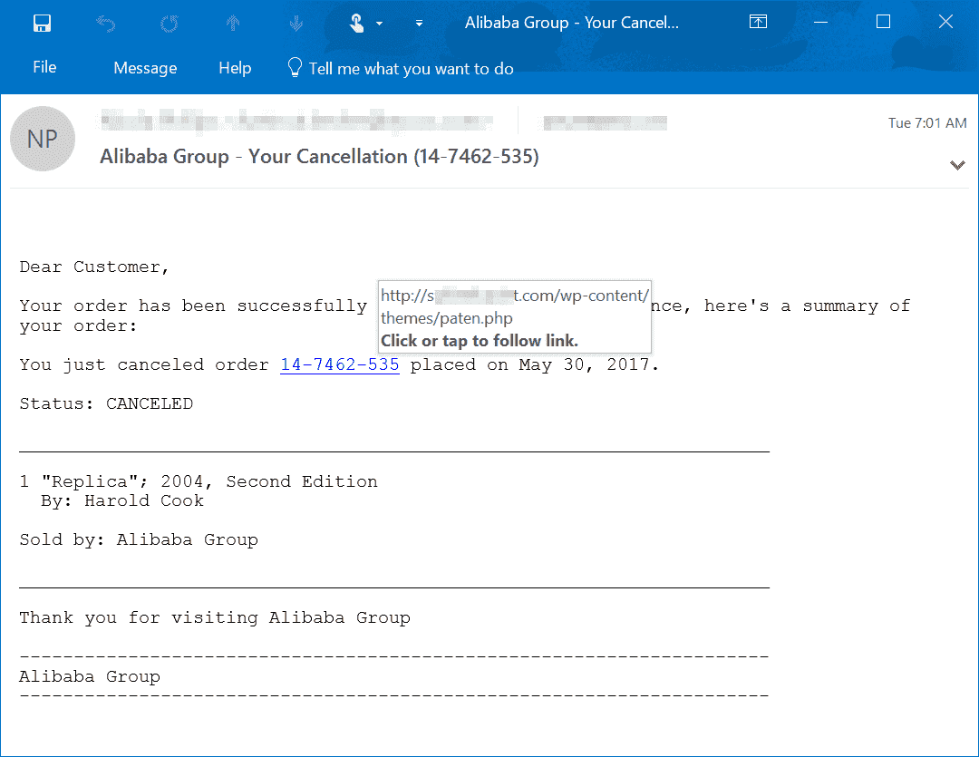 I'm getting what I think are scam emails that are spoofed to look like microsoft. tech-support-scams-from-email-1.png