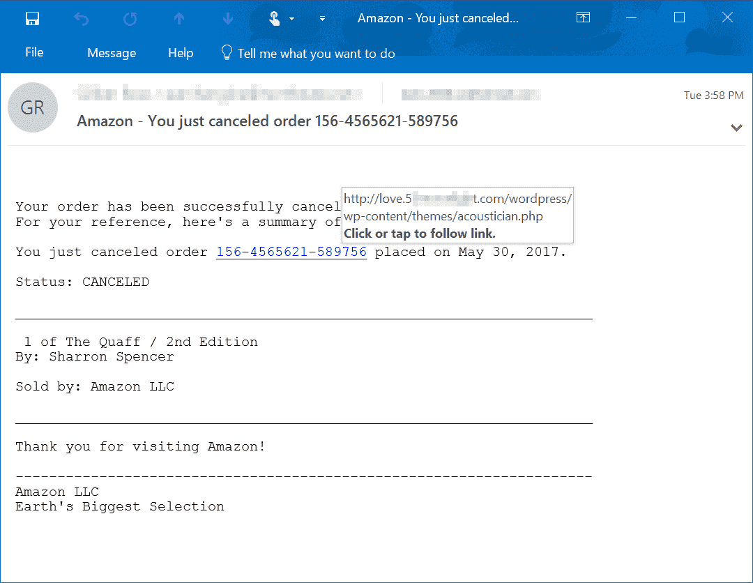 I'm getting what I think are scam emails that are spoofed to look like microsoft. tech-support-scams-from-email-2.png
