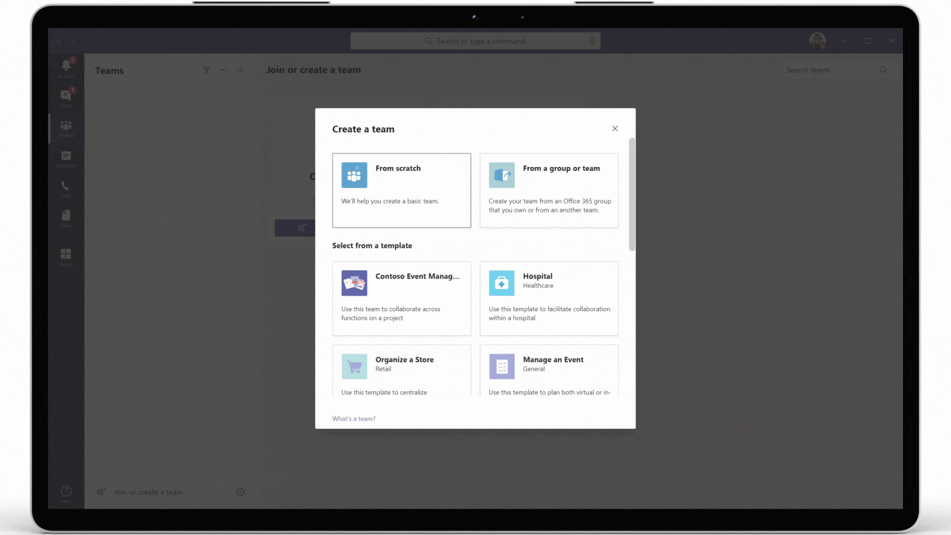 What is New in Microsoft Teams for August 2020 TemplatesInTeams.gif