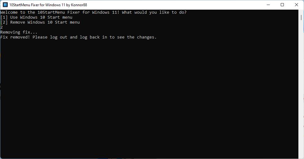 Restore the Windows 10 Start Menu in Windows 11 with TenStartMenuFixer TenStartMenuFixer-how-to-remove.jpg