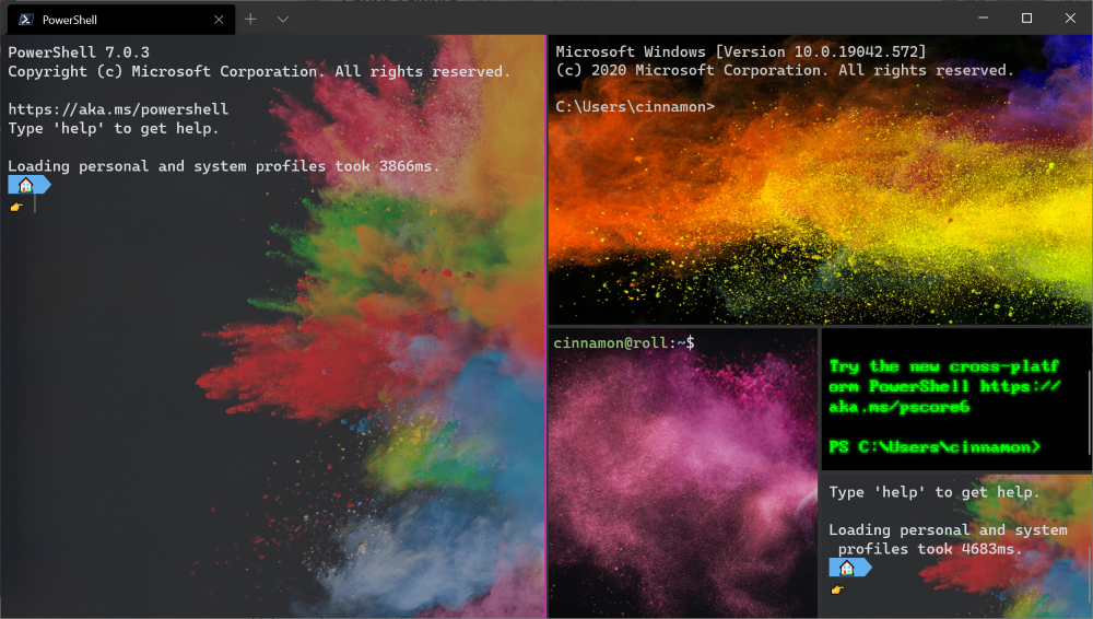 Windows Terminal Tips and Tricks terminal-panes.png