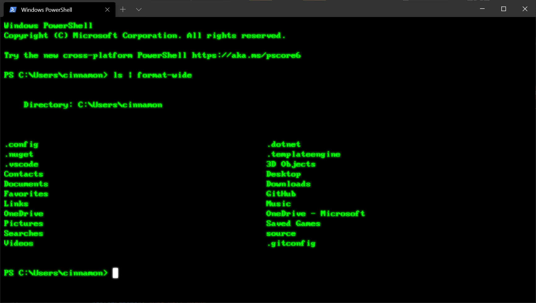 Windows Terminal Tips and Tricks terminal-retro-font.png