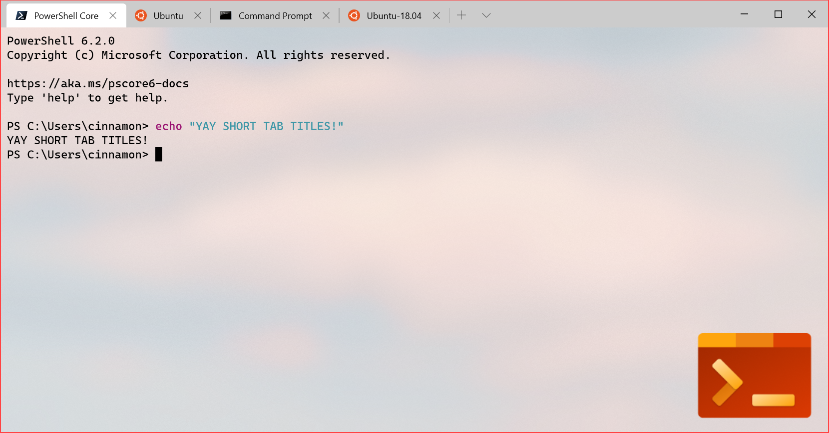 Windows Terminal Preview v0.7 Released for Windows 10 terminal-suppress-application-title.png
