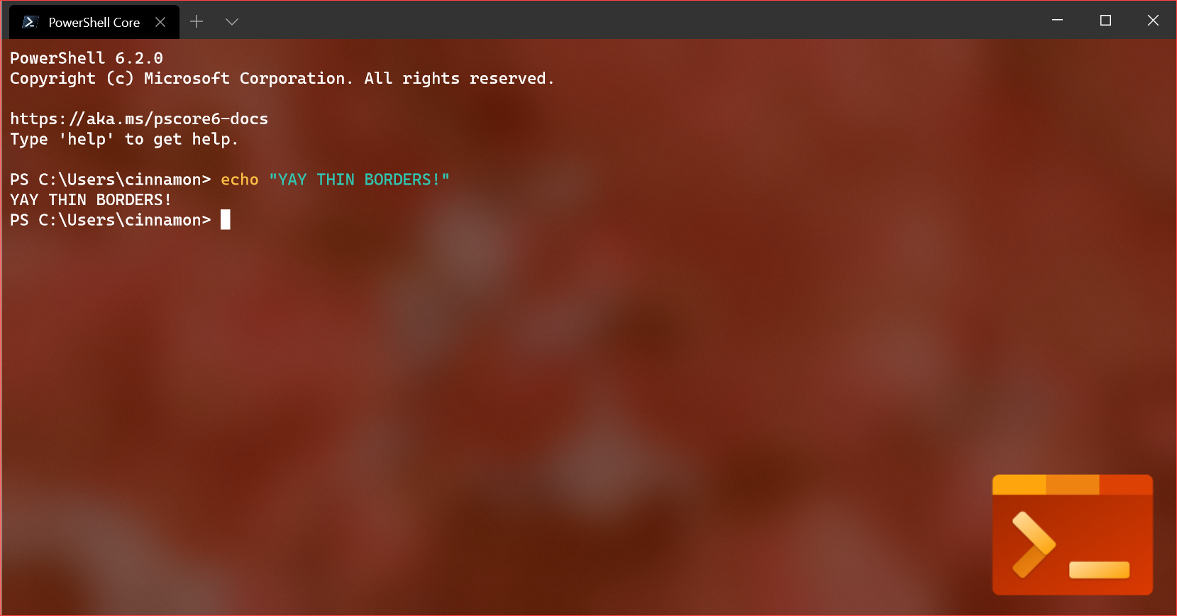 Windows Terminal Preview v0.7 Released for Windows 10 terminal-thin-border.png