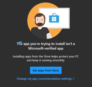 The app you’re trying to install isn’t a Microsoft-verified app The-app-youre-trying-to-install-isnt-a-Microsoft-verified-app-300x284.png