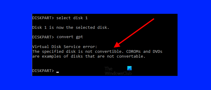 Diskpart Virtual Disk Service error, The specified disk is not convertible The-specified-disk-is-not-convertible.png