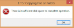 There is insufficient disk space to complete operation on Windows 10 There-is-insufficient-disk-space-to-complete-operation-even-after-running-Disk-Cleanup-150x58.png