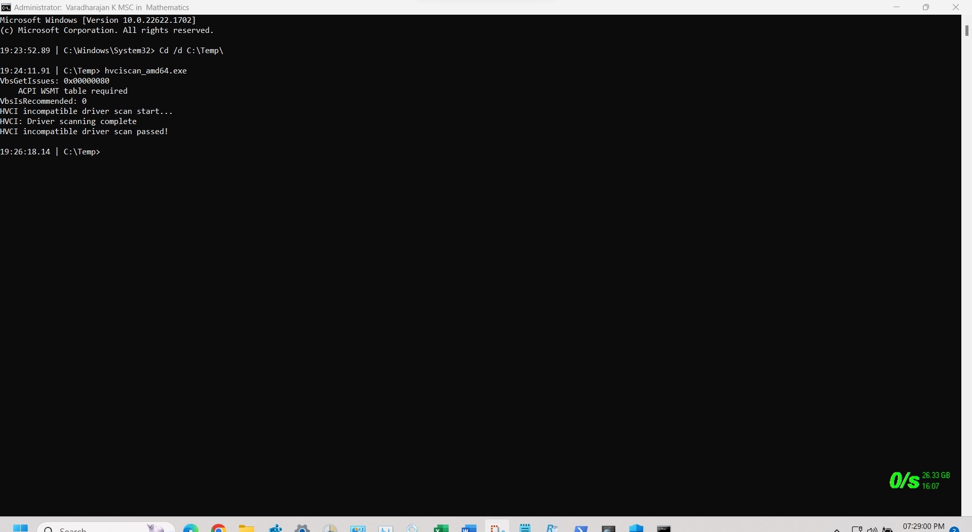 Can't turn on HVCI even though no incompatible drivers show up. Thgnz4I6%2fkbVErrfwMMklNH%2blHKxiYhztifyLJwiFq5lxPeMMUfGnDsd6X%2fGEBMmpPnkZbnypW6I8RE6Q5G4TUU%3d.jpg
