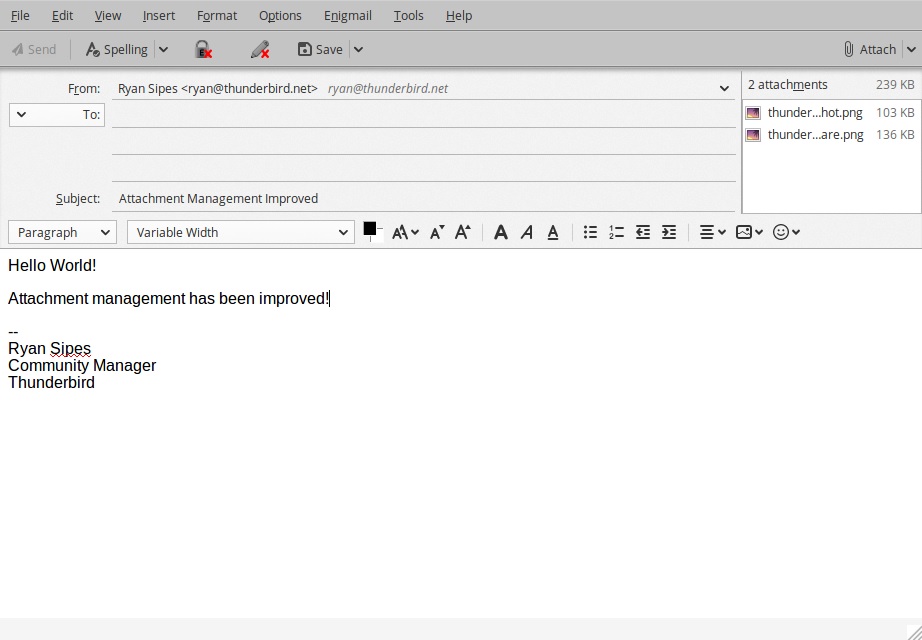 Mozilla tests snippet in Firefox browser, announces major Thunderbird update Thunderbird-layout.jpg