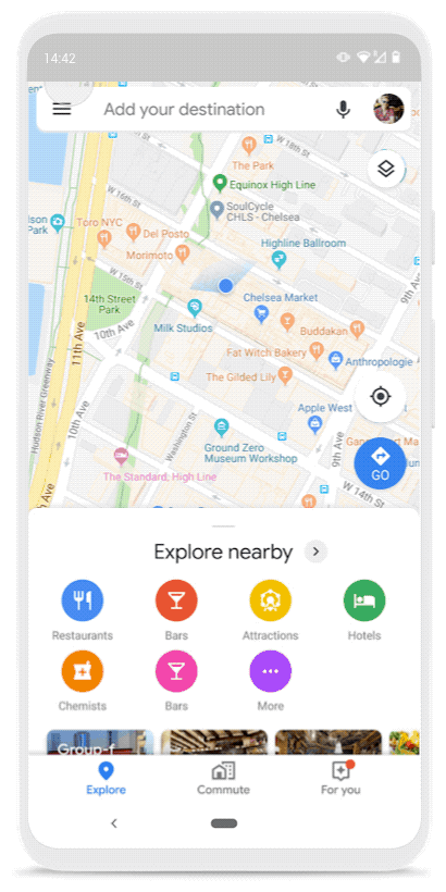 Google Maps augmented reality (AR) Live View feature now available Timeline.gif
