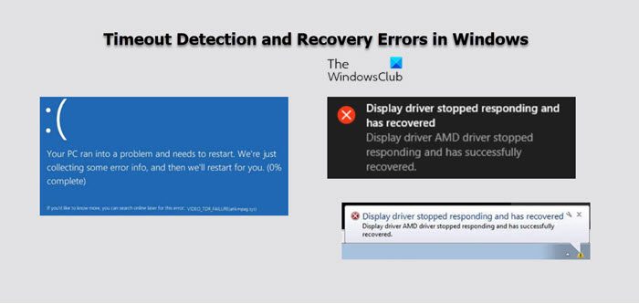 Fix AMD Driver Timeout Detection and Recovery errors on Windows computers Timeout-Detection-Errors.jpg