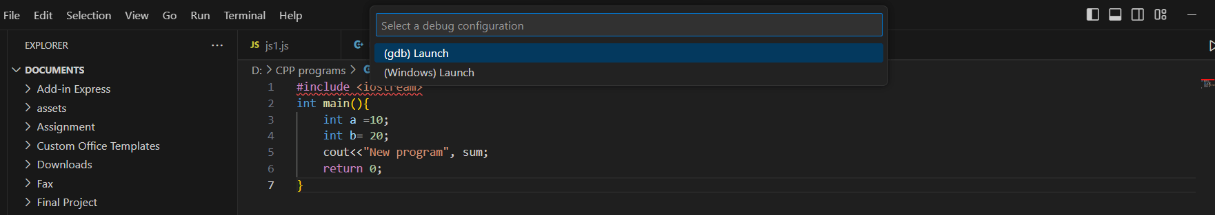 launch and configure vscode tjnSADO4odmHH6qVBl7us%2BYAYuY2aoaLsAI64%2FywFjQH6JBS7AfpATUfGyJv5KOBSDDgret0HBS6Qe7ZKQQizfII0%3D.png