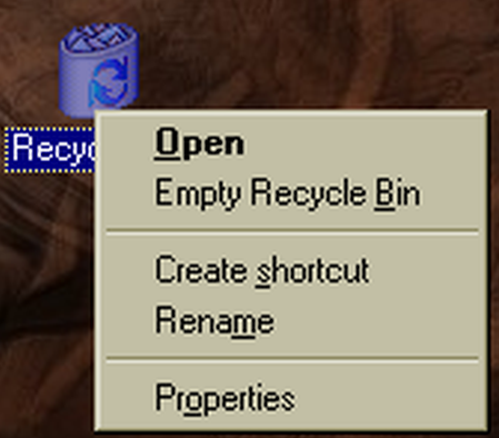 For explorer context menu, how do I restore missing new shortcut item? tKR4WoC.png