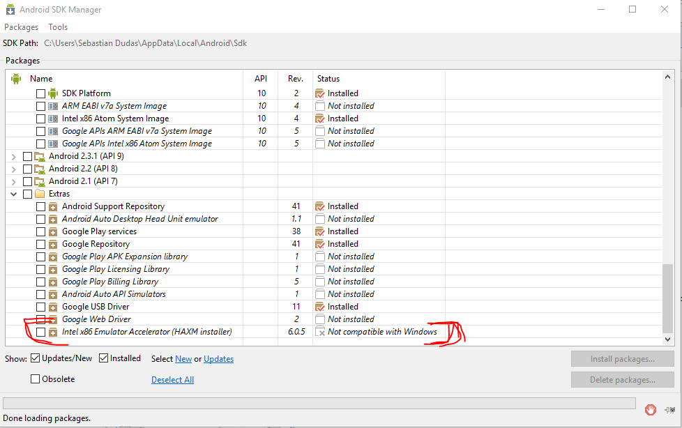 Failed to install HAXM on Surface Book 1 i7 while installing Android SDK Studio: Easy way... TmOUW.png