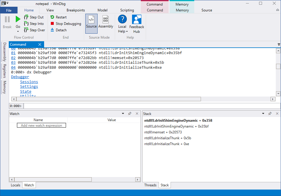 Need help to understand WinDbg Preview Analysis top.png