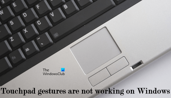 Touchpad gestures are not working on Windows 11/10 Touchpad-gestures-are-not-working-on-Windows.png