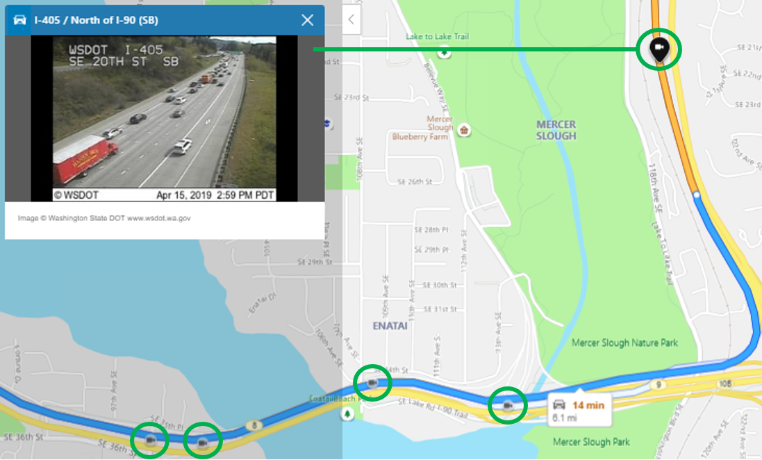 Bing Maps Routing made easier with traffic camera images and more TrafficCa...