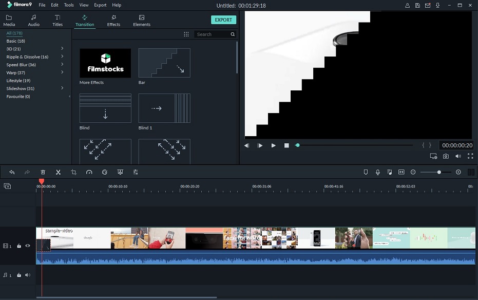 Wondershare Filmora 9 review: Easy to use affordable video editor Transition-Filmora.jpg