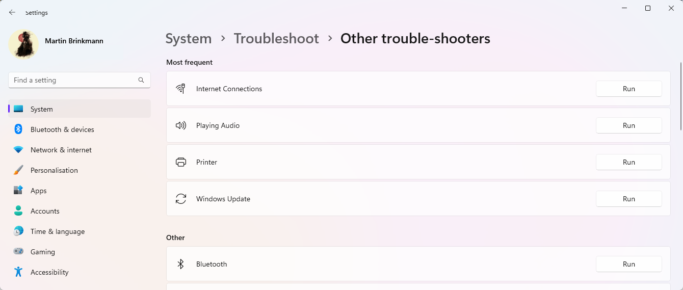 Microsoft Support Diagnostic Tool and Troubleshooters deprecation troubleshoot.png