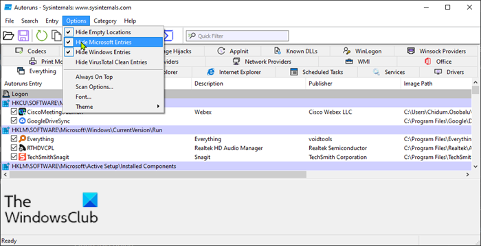 Fix Black Screen after shutdown on Windows computer Troubleshoot-using-Autoruns.png