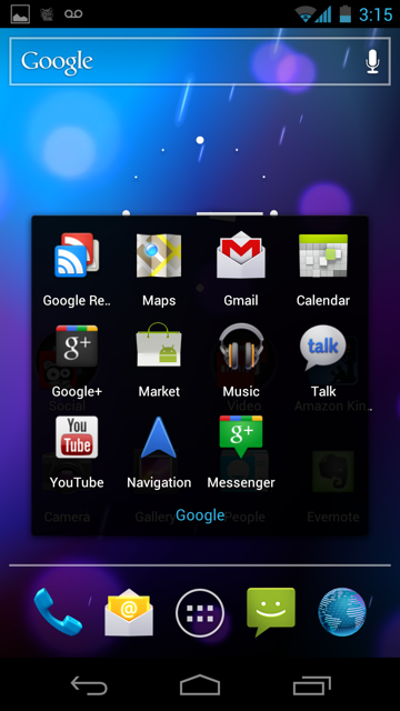 I like the interface on Android OS, where tapping on a folder expands the icon so you can... tUCRi.png