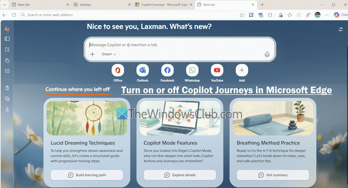 How to turn on or off Copilot Journeys in Microsoft Edge turn-on-copilot-journeys-edge.png