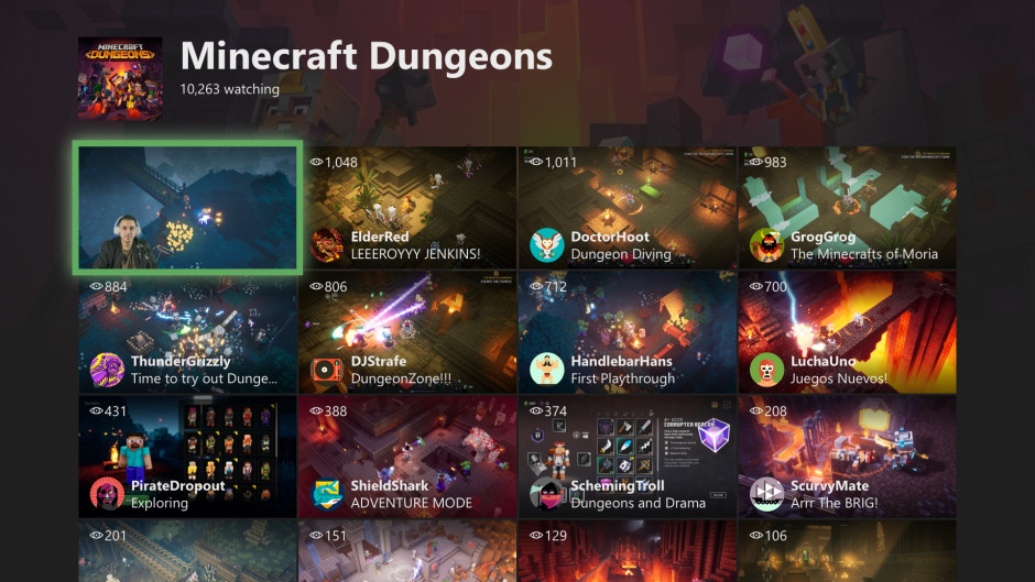 May 2020 Xbox One Update now available with Simpler Guide and More Twist-Game-Specific-Minecraft-Dungeons.jpg