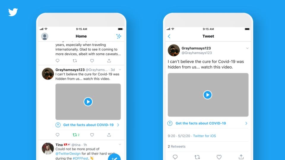 Twitter introduces new labels for misleading COVID-19 Tweets TwitterCOVID19TweetLabel.jpg.img.fullhd.medium.jpg
