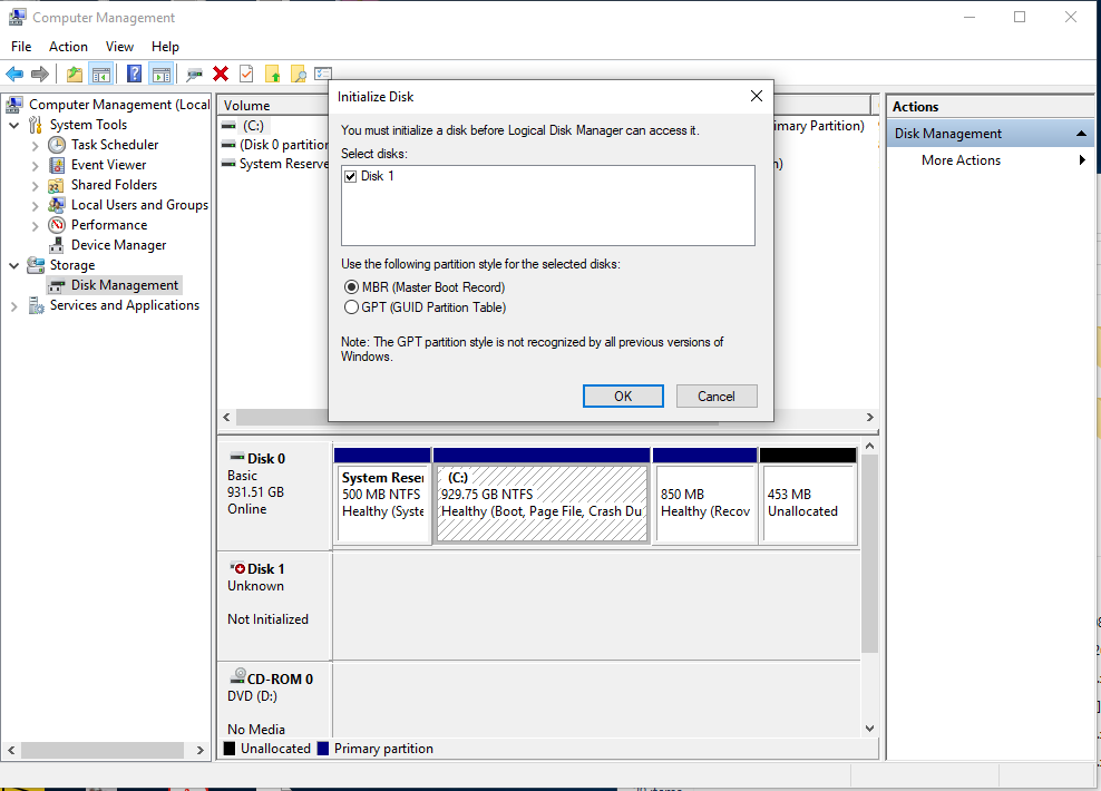 My entire slave drive is read-only after reformatting Windows 10 U2wZH.png