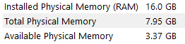 PC Crashes and my Total Physical Memory drops from 16Gb-8Gb u5J4a4SQIwUIuen2oBR60HWpxcxo33GHuv9jo5ggWcSWsGvrbOEp6Ot7O39XAWD7pmG6B%2FlVP%2FLEmumZazJ4UAGHk%3D.png