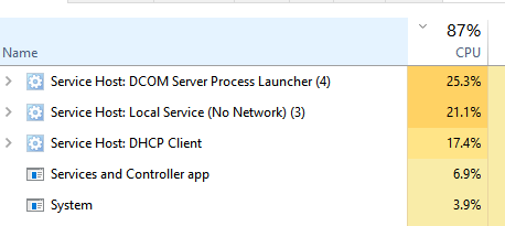 "Host Process for Windows Services" using large amounts of data, don't know how to stop it u8Av9.png