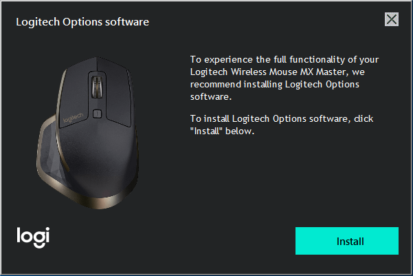 How does Logtiech Options+ software install recommendation notification is shown when I... uexCY.png
