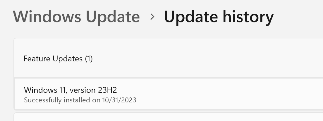KB5032190 OS Builds 22621.2715 and 22631.2715- Public Release of Windows 23H2 UgnIgizBdRX6FkbpOsOS8TAq7pWtx4mljykSXT5zcnvnFyKd3lYperIErGdDRW78wLXsnOF2d%2fXK7TwmSOLR5ObhLuA%3d.png